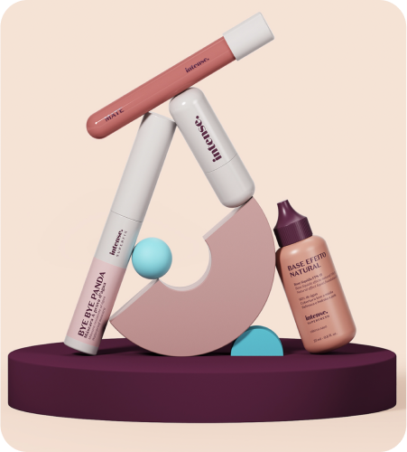 image showing a 3D animation for a cosmetic brand